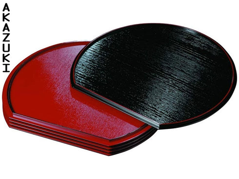 Half moon trays set